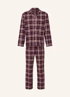 Piżamy męskie - Tommy Hilfiger Piżama Z Flaneli rot - TOMMY HILFIGER - miniaturka - grafika 1