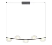 Lampy sufitowe - Redo 01-3244 - LED Żyrandol ściemnialny na lince SINCLAIR LED/35W/230V CRI 93 IP21 - miniaturka - grafika 1