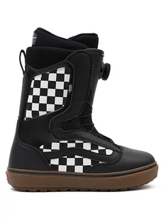 Vans Aura CHECKERBOARD BLACK/GUM męskie buty snowboardowe - 40,5EUR - Buty snowboardowe - miniaturka - grafika 1