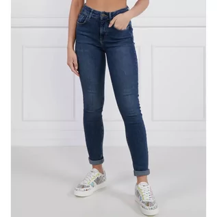 Spodnie damskie - Desigual Jeansy | Slim Fit - grafika 1