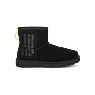Półbuty damskie - CLASSIC MINI UGG SIDE LOGO - miniaturka - grafika 1