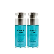 Zestawy kosmetyków damskich - ErthSkin London Duet serum rozświetlającego Marine Glow Serum przeciwzmarszczkowe 60 ml Damski - miniaturka - grafika 1
