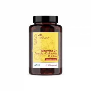 Vitamedicus Witamina C + acerola  x 30 kaps - Przeziębienie i grypa - miniaturka - grafika 1