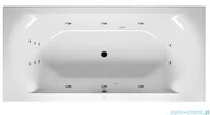 Wanny z hydromasażem - Riho Lima wanna prostokątna 200x90cm z hydromasażem Flow lewa B054007005 - miniaturka - grafika 1