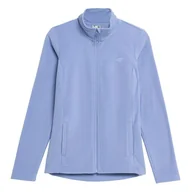 Bluzy sportowe damskie - Bluza 4F H4Z22PLD35032S - niebieska - miniaturka - grafika 1