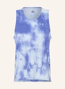 Under Armour Top Do Biegania Ua Launch Elite blau - Koszulki i topy damskie - miniaturka - grafika 1