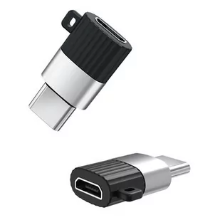 XO XO adapter NB149-A microUSB - USB-C czarny 8_2256893 - Adaptery i przejściówki - miniaturka - grafika 2
