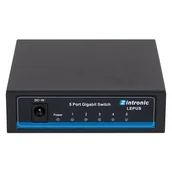 Akcesoria do monitoringu - SWITCH 5 Port GIGABIT Zintronic LEPUS - miniaturka - grafika 1