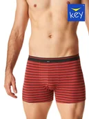 Majtki męskie - SZORTY KEY MXH-321 B24 (kolor ceglasty, rozmiar XXL) - miniaturka - grafika 1