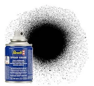 Akcesoria i części modelarskie - Revell farba spray kolor czarny półmat 34302 34302 - miniaturka - grafika 1