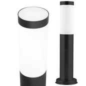 Lampy ogrodowe - Lampa Ogrodowa Zewnętrzna E27 Czarny Słupek 45Cm Lilium Lumiled - miniaturka - grafika 1