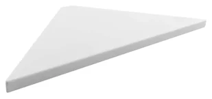 Sapho Abeline - Półka narożna, biały mat AE200-0101 - Półki łazienkowe - miniaturka - grafika 1