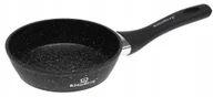 Patelnie - PATELNIA Głęboka MARMUROWA 16cm Nieprzywierająca INDUKCJA Gaz 8601 - miniaturka - grafika 1