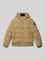 Kurtki i płaszcze dla chłopców - Kurtka pikowana z naszywką z logo model ‘HASWAR’ - miniaturka - grafika 1