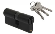 Zamki i wkładki - Wkładka bębenkowa Yale Y500 30/90 3 klucze, czarna - miniaturka - grafika 1