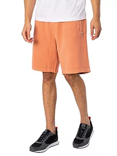 HUGO Męskie spodnie Dinezi Jersey, Open Orange899, XXL - Spodenki męskie - miniaturka - grafika 1