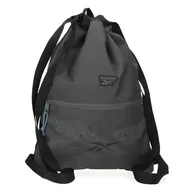 Plecaki - Reebok Stam Plecak Szary 35x46 cms Poliester by Joumma Bags - miniaturka - grafika 1
