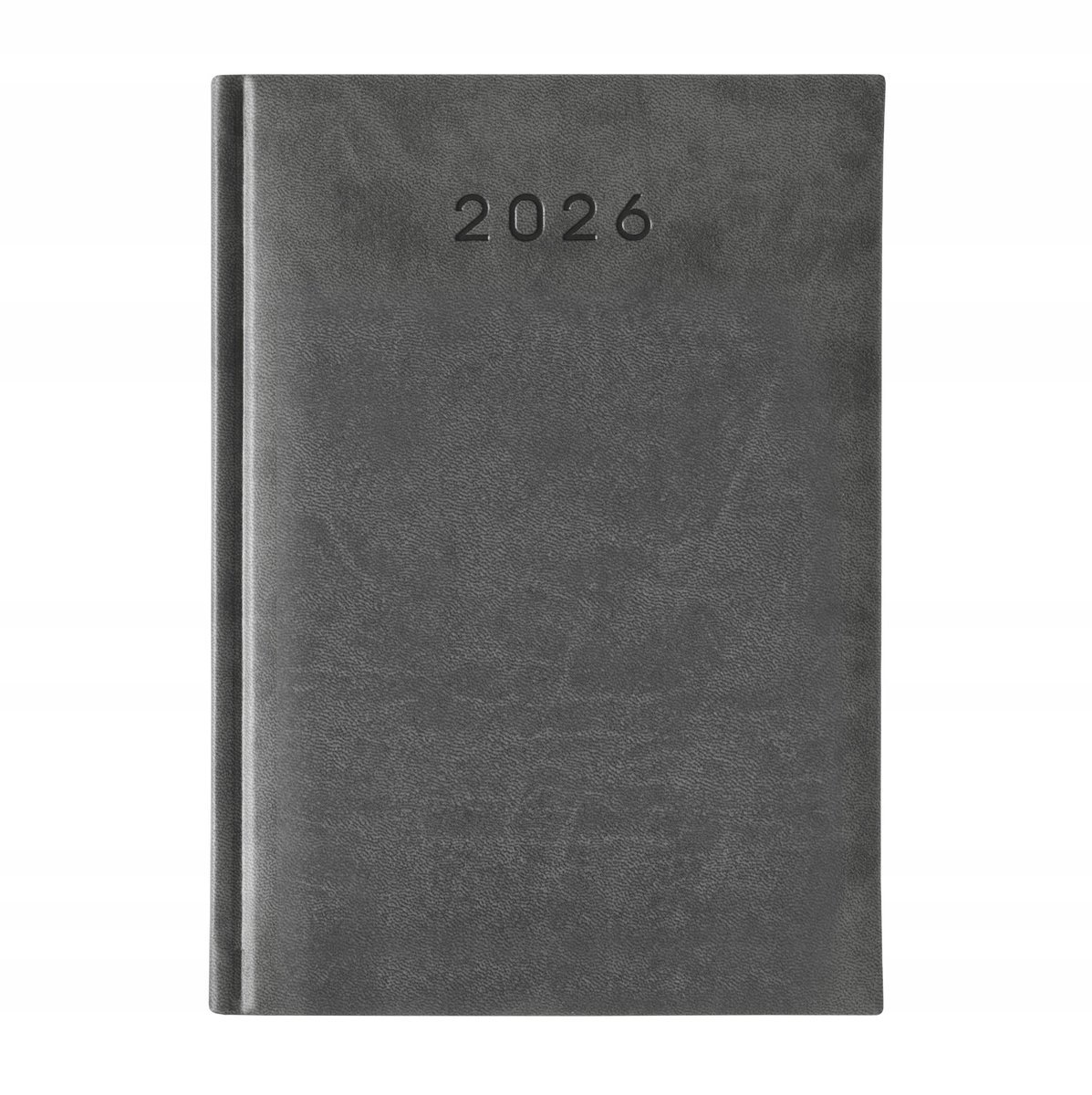 KALENDARZ książkowy 2026 B5 DZIENNY SZARY terminarz TURY planer