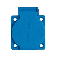 Osprzęt siłowy - Elektro-Plast Gniazdo podtynkowe 2P+Z IP54 250 - miniaturka - grafika 1