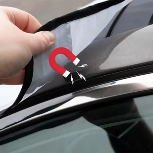 Dunlop Magnetyczna mata osłona na przednią szybę - Akcesoria motoryzacyjne - miniaturka - grafika 4