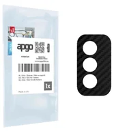 Pozostałe akcesoria do telefonów - Folia naklejka skórka strukturalna na wyspę aparatu do ZTE Blade A51 - różne kolory na kamerę, obiektyw apgo SKINS Lens Protector - miniaturka - grafika 1