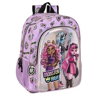 Plecaki szkolne i tornistry - Monster High Best Boos elastyczny plecak 42cm - miniaturka - grafika 1
