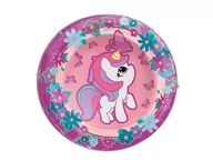 Urodziny dziecka - Guirca Talerzyki papierowe "Jednorożec" GUIRCA 23 cm 8 szt GU7235 - miniaturka - grafika 1