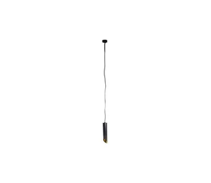 Żyrandol na lince VALDA 1xGU10/60W/230V 20 cm czarny - Lampy sufitowe - miniaturka - grafika 1