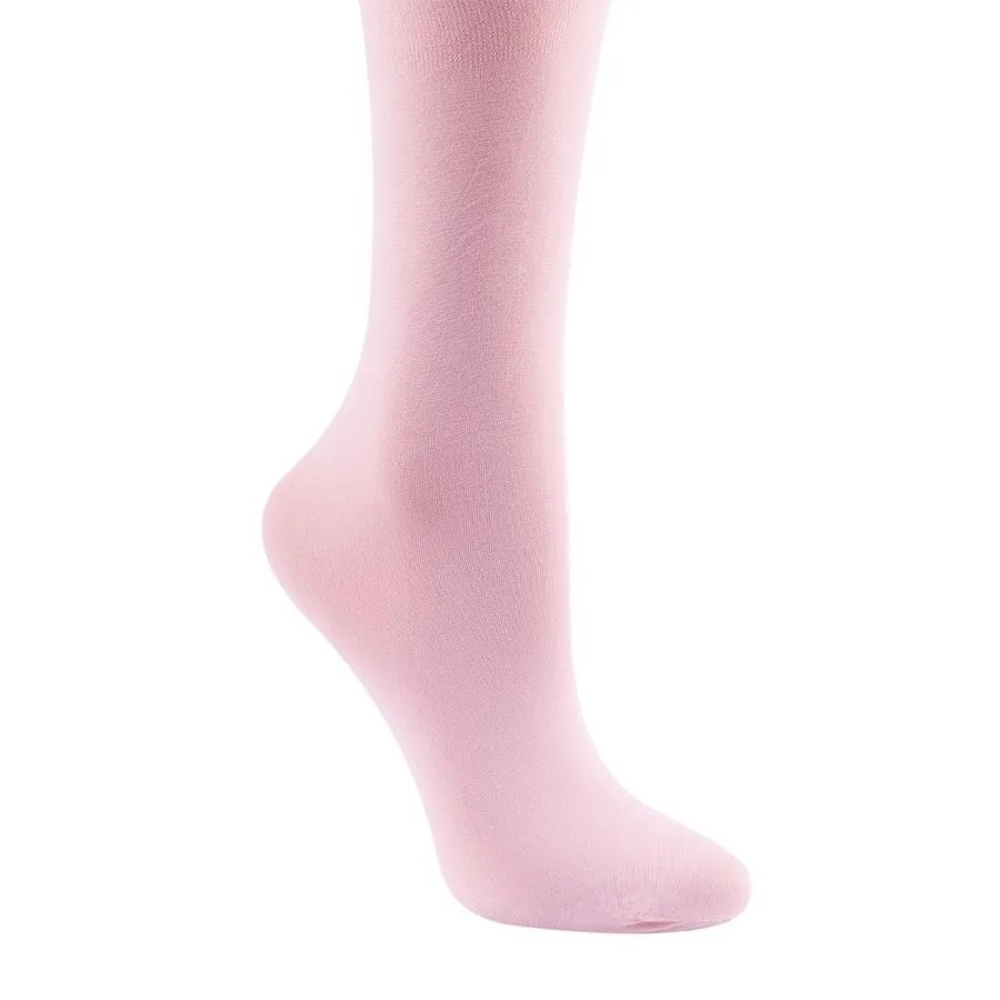 Dziewczęce rajstopy mikrofibra gładkie 40 DEN jasnoróżowe Be Snazzy r.140/146