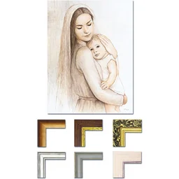 Obraz Matka Boża z Dzieciątkiem Jezus - Ikony i obrazy sakralne - miniaturka - grafika 1