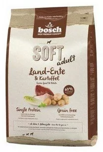 Bosch Petfood Soft+ Land Ente&Kartoffel 1 kg - Sucha karma dla psów - miniaturka - grafika 1