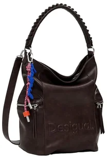 Desigual Back_Half, Accessories PU Backpack Big Women, Medium, Brązowy brązowy, M - Torebki damskie - miniaturka - grafika 1