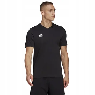 Koszulka męska T-shirt sportowy Adidas Entrada 22 [HC0448] bawełna - Koszulki męskie - miniaturka - grafika 1