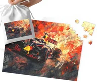Puzzle - PUZZLE - FORMUŁA 1 F1 SUPER WZORY 120el + WORECZEK - miniaturka - grafika 1