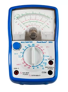 PeakTech Multimetr analogowy 500V 10A AC/DC 3201 PEAK3201 - Inne urządzenia pomiarowe - miniaturka - grafika 1