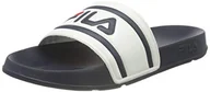 Klapki i japonki męskie - FILA Męskie klapki Morro Bay 2.0 męskie, White Fila Navy, 42 EU - miniaturka - grafika 1