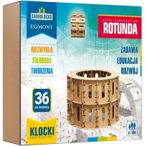 Egmont - gry Cardblocks Kartonowe klocki konstrukcyjne Rotunda - Zabawki kreatywne - miniaturka - grafika 1