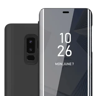 Pokrowiec Do Samsung Galaxy S9 PLUS w Etui CZARNY TURMALIN Case Cover Obudowa Ochronny Cadorabo - Etui i futerały do telefonów - miniaturka - grafika 1
