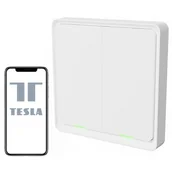 Systemy inteligentnych domów - Przełącznik zasilania Tesla Smart Switch Dual ZigBee (TSL-SWI-ZIGBEE2) - miniaturka - grafika 1