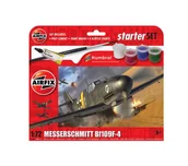 Gadżety dla graczy - Airfix A55014 Starter Set - Messerschmitt Bf109F-4 - miniaturka - grafika 1