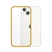 Etui i futerały do telefonów - PanzerGlass Obudowa dla telefonów komórkowych ClearCaseColor na Apple iPhone 13 0333) Pomarańczowy/przezroczysty - miniaturka - grafika 1