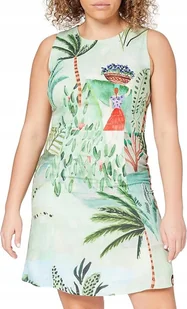 DESIGUAL SUKIENKA WIELOKOLOROWA MINI DAMSKA 40 JSJ - Sukienki - miniaturka - grafika 1