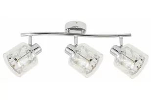 Elmo lampa sufitowa (spot) 3xE14 chrom/przeźroczysty 838803-06 - Lampy sufitowe - miniaturka - grafika 1