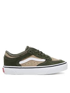 Vans Tenisówki Rowley Classic VN000SFB50K1 Zielony - Buty dla chłopców - miniaturka - grafika 1