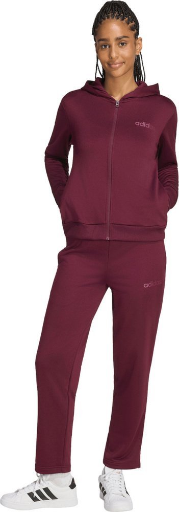 Adidas Dres damski adidas Essentials Linear bordowy KQ7588 XL