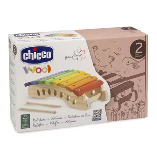 Chicco Zabawka ksylofon drewniany - Instrumenty muzyczne dla dzieci - miniaturka - grafika 1