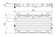 Chłodnice - Chłodnica klimatyzacji VALEO 814062 BTR6632 LAND ROVER - miniaturka - grafika 1