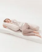 Poduszki do karmienia - PIAPIMO-PODUSZKA CIĄŻOWA DO SPANIA TYPU 7 JERSEY PIASKOWY - miniaturka - grafika 1