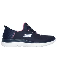 Buty trekkingowe damskie - Buty do chodzenia damskie Skechers Slip Ins Summits - miniaturka - grafika 1