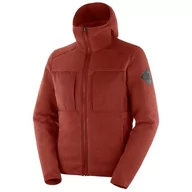 Bluzy męskie - Bluza męska Polar Salomon SNOWSHELTER [C13653]-M - miniaturka - grafika 1